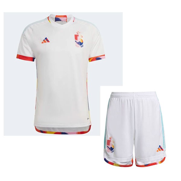 Camiseta Bélgica 2nd Niño 2022-2023